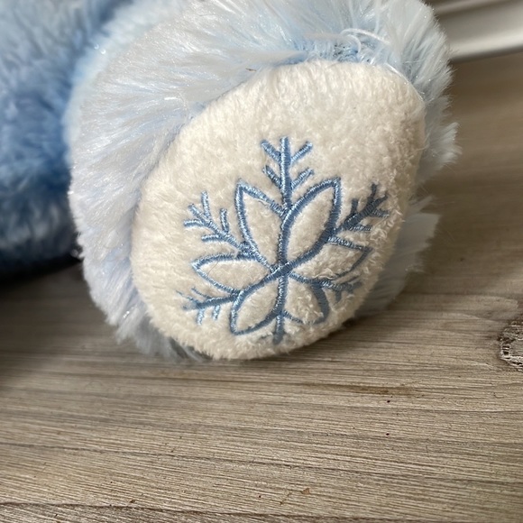 Build A Bear Blue Snowflake Sparkle Teddy Bear - Picture 4 of 7